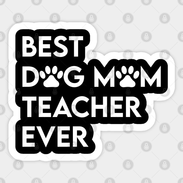Teacher Sticker by Elhisodesigns